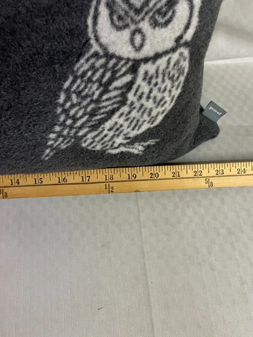 POD Decorative Owl Throw Pillow 22x12